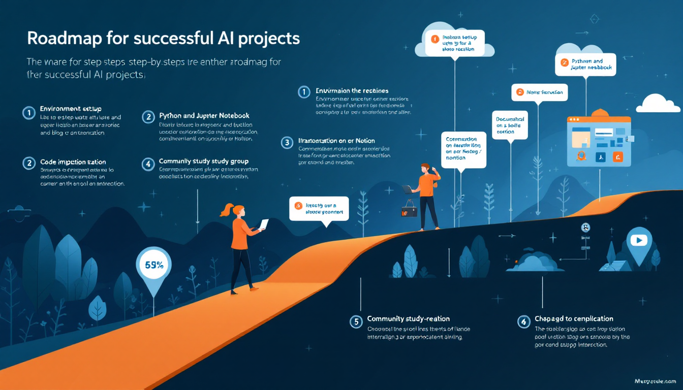 AI 프로젝트 실패 없이 완주하기 위한 4단계 학습 전략 로드맵