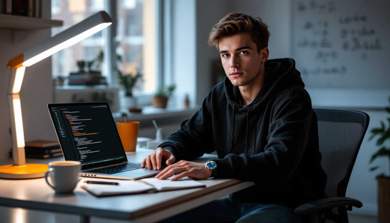 작고 구체적인 목표를 세우고 꾸준히 코드를 작성하며 파이썬 독학을 시작하는 모습